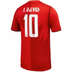 Maillot Foot Canada J. David 10 Domicile Coupe du Monde 2026