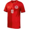 Maillot Foot Canada J. David 10 Domicile Coupe du Monde 2026