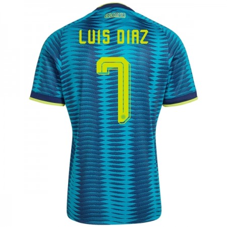 Maillot Foot Colombie Luis Diaz 7 Exterieur Coupe du Monde 2026