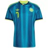 Maillot Foot Colombie Luis Diaz 7 Exterieur Coupe du Monde 2026