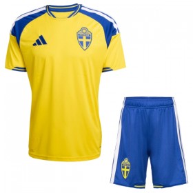 Tenue Enfant Suède Domicile Coupe du Monde 2026 (+ Short)