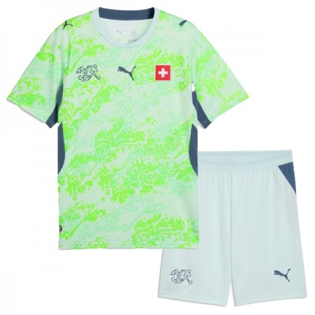 Tenue Enfant Suisse Exterieur Coupe du Monde 2026 (+ Short) Tenue Enfant Suisse Exterieur Coupe du Monde 2026 (+ Short)