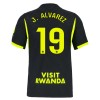 Maillot Foot Atlético Madrid J. Alvarez 19 Exterieur 2026-27 Maillot Foot Atlético Madrid J. Alvarez 19 Exterieur 2026-27