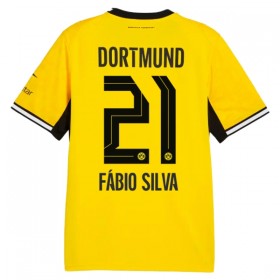 Maillot Foot Borussia Dortmund Fabio Silva 21 Domicile 2026-27