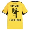 Maillot Foot Borussia Dortmund N. Schlotterbeck 4 Domicile 2026-27 Maillot Foot Borussia Dortmund N. Schlotterbeck 4 Domicile 2026-27