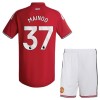 Tenue Enfant Manchester United Mainoo 37 Domicile 2026-27 (+ Short) Tenue Enfant Manchester United Mainoo 37 Domicile 2026-27 (+ Short)