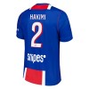 Maillot Foot Paris Saint Germain Hakimi 2 Domicile 2026-27