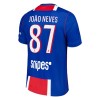 Maillot Foot Paris Saint Germain Joao Neves 87 Domicile 2026-27
