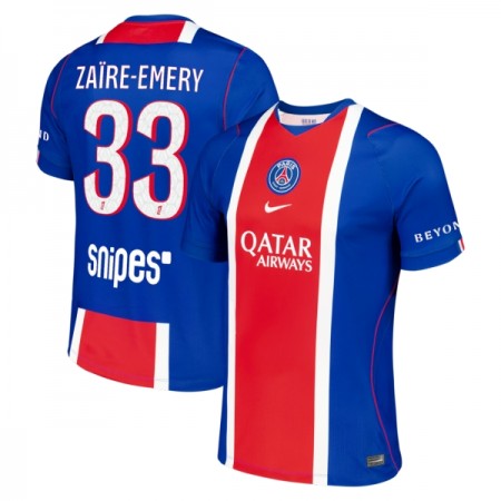 Maillot Foot Paris Saint Germain Zaire Emery 33 Domicile 2026-27 Maillot Foot Paris Saint Germain Zaire Emery 33 Domicile 2026-27