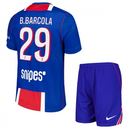 Tenue Enfant Paris Saint Germain Bradley Barcola 29 Domicile 2026-27 (+ Short) Tenue Enfant Paris Saint Germain Bradley Barcola 29 Domicile 2026-27 (+ Short)