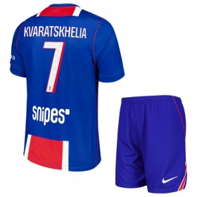 Tenue Enfant Paris Saint Germain Kvaratskhelia 7 Domicile 2026-27 (+ Short)