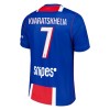Tenue Enfant Paris Saint Germain Kvaratskhelia 7 Domicile 2026-27 (+ Short)