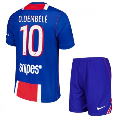 Tenue Enfant Paris Saint Germain O. Dembele 10 Domicile 2026-27 (+ Short) Tenue Enfant Paris Saint Germain O. Dembele 10 Domicile 2026-27 (+ Short)