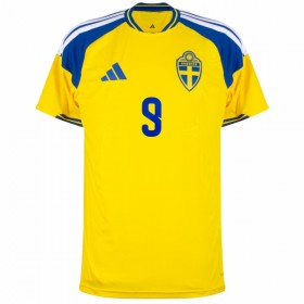 Maillot Foot Suède Isak 9 Domicile Coupe du Monde 2026