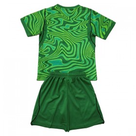 Tenue Enfant Brésil Gardien Domicile Coupe du Monde 2026 Verte (+ Short)