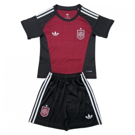 Tenue Enfant Espagne Gardien Coupe du Monde 2026 Rouge (+ Short)