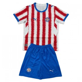 Tenue Enfant Paraguay Domicile Coupe du Monde 2026 (+ Short)
