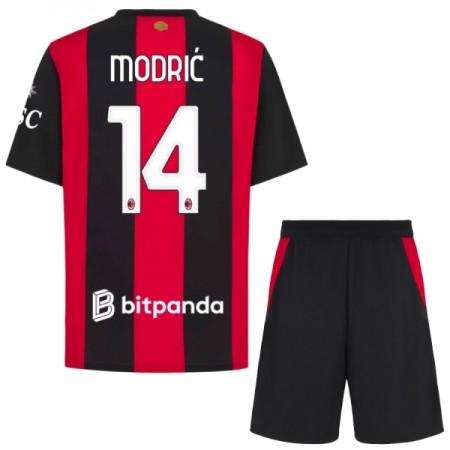 Tenue Enfant AC Milan Modrić 14 Domicile 2026-27 (+ Short) Tenue Enfant AC Milan Modrić 14 Domicile 2026-27 (+ Short)