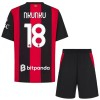Tenue Enfant AC Milan Nkunku 18 Domicile 2026-27 (+ Short) Tenue Enfant AC Milan Nkunku 18 Domicile 2026-27 (+ Short)