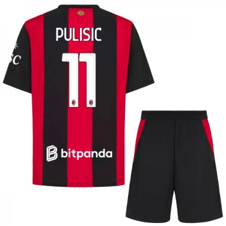 Tenue Enfant AC Milan Pulisic 11 Domicile 2026-27 (+ Short) Tenue Enfant AC Milan Pulisic 11 Domicile 2026-27 (+ Short)