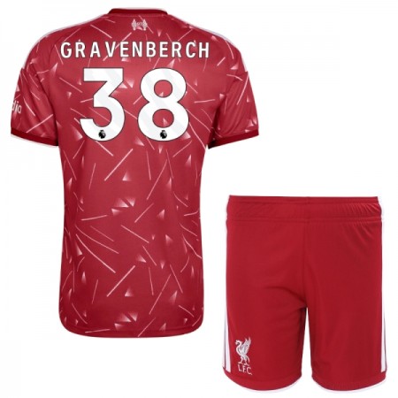 Tenue Enfant Liverpool Gravenberch 38 Domicile 2026-27 (+ Short) Tenue Enfant Liverpool Gravenberch 38 Domicile 2026-27 (+ Short)