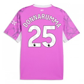 Maillot Foot Manchester City Donnarumma 25 Gardien Exterieur Rose 2026-27