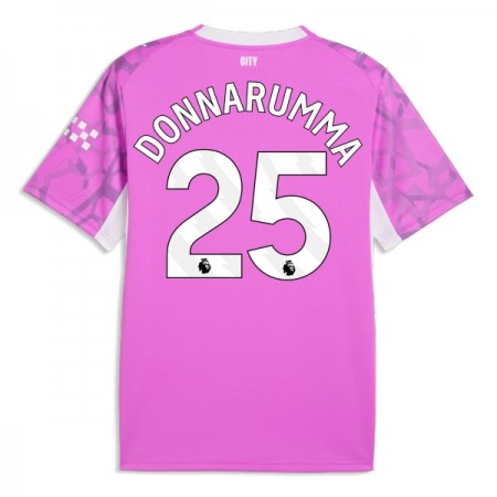 Maillot Foot Manchester City Donnarumma 25 Gardien Exterieur Rose 2026-27 Maillot Foot Manchester City Donnarumma 25 Gardien Exterieur Rose 2026-27