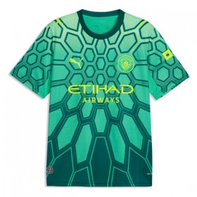 Maillot Foot Manchester City Gardien Domicile Verte 2026-27