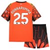 Tenue Enfant Manchester City Donnarumma 25 Gardien Troisieme Orange 2026-27 (+ Short) Tenue Enfant Manchester City Donnarumma 25 Gardien Troisieme Orange 2026-27 (+ Short)