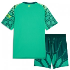 Tenue Enfant Manchester City Gardien Domicile Verte 2026-27 (+ Short)