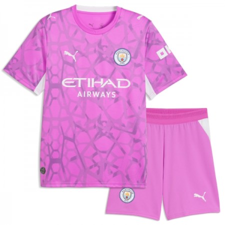 Tenue Enfant Manchester City Gardien Exterieur Rose 2026-27 (+ Short) Tenue Enfant Manchester City Gardien Exterieur Rose 2026-27 (+ Short)