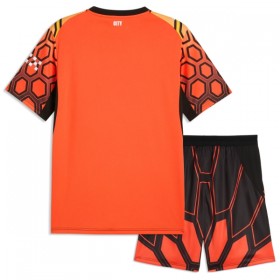 Tenue Enfant Manchester City Gardien Troisieme Orange 2026-27 (+ Short)
