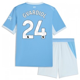 Tenue Enfant Manchester City Gvardiol 24 Domicile 2026-27 (+ Short)