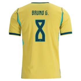 Maillot Foot Brésil Bruno Guimaraes 8 Domicile Coupe du Monde 2026