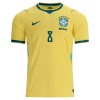 Maillot Foot Brésil Bruno Guimaraes 8 Domicile Coupe du Monde 2026