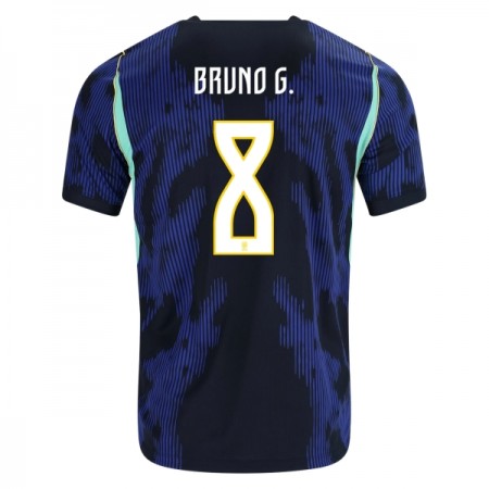 Maillot Foot Brésil Bruno Guimaraes 8 Exterieur Coupe du Monde 2026