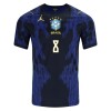 Maillot Foot Brésil Bruno Guimaraes 8 Exterieur Coupe du Monde 2026