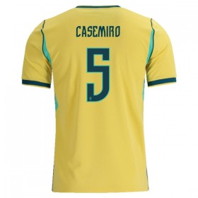 Maillot Foot Brésil Casemiro 5 Domicile Coupe du Monde 2026
