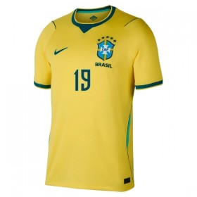 Maillot Foot Brésil Endrick 19 Domicile Coupe du Monde 2026