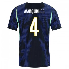 Maillot Foot Brésil Marquinhos 4 Exterieur Coupe du Monde 2026
