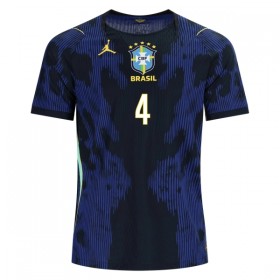Maillot Foot Brésil Marquinhos 4 Exterieur Coupe du Monde 2026