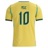Maillot Foot Brésil Pele 10 Domicile Coupe du Monde 2026