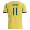 Maillot Foot Brésil Raphinha 11 Domicile Coupe du Monde 2026