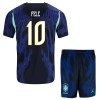Tenue Enfant Brésil Pele 10 Exterieur Coupe du Monde 2026 (+ Short)