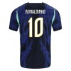 Tenue Enfant Brésil Ronaldinho 10 Exterieur Coupe du Monde 2026 (+ Short)
