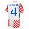 Maillot Foot Croatie Gvardiol 4 Domicile Coupe du Monde 2026 Maillot Foot Croatie Gvardiol 4 Domicile Coupe du Monde 2026