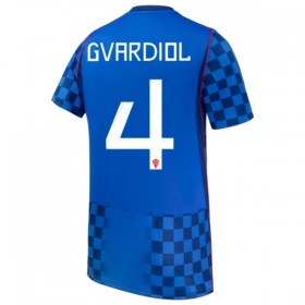 Maillot Foot Croatie Gvardiol 4 Exterieur Coupe du Monde 2026