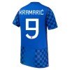 Maillot Foot Croatie Kramaric 9 Exterieur Coupe du Monde 2026 Maillot Foot Croatie Kramaric 9 Exterieur Coupe du Monde 2026