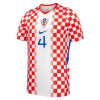 Tenue Enfant Croatie Gvardiol 4 Domicile Coupe du Monde 2026 (+ Short)