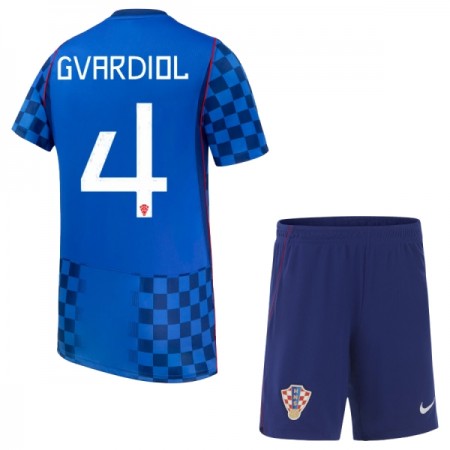 Tenue Enfant Croatie Gvardiol 4 Exterieur Coupe du Monde 2026 (+ Short) Tenue Enfant Croatie Gvardiol 4 Exterieur Coupe du Monde 2026 (+ Short)